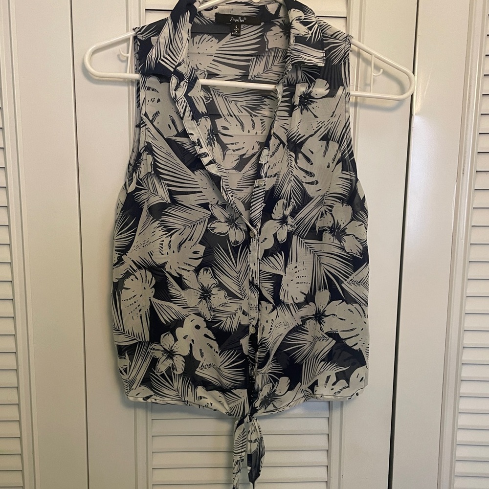 Tropical tank top